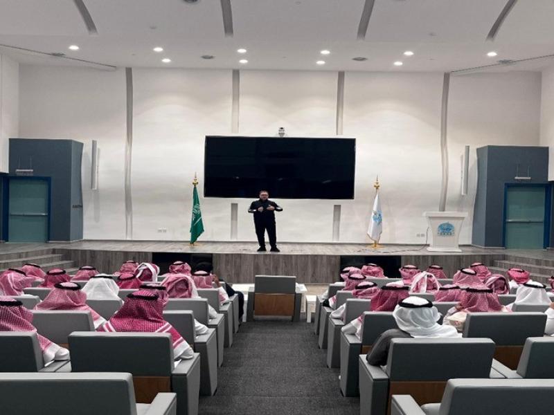 من محاضرة الأنشطة الطلابية والرياضية الجامعية